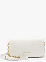Cross Body Tas Saffiano David jones Wit saffiano CM8419